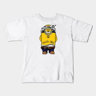 Minion Thug Life Kids T-Shirt